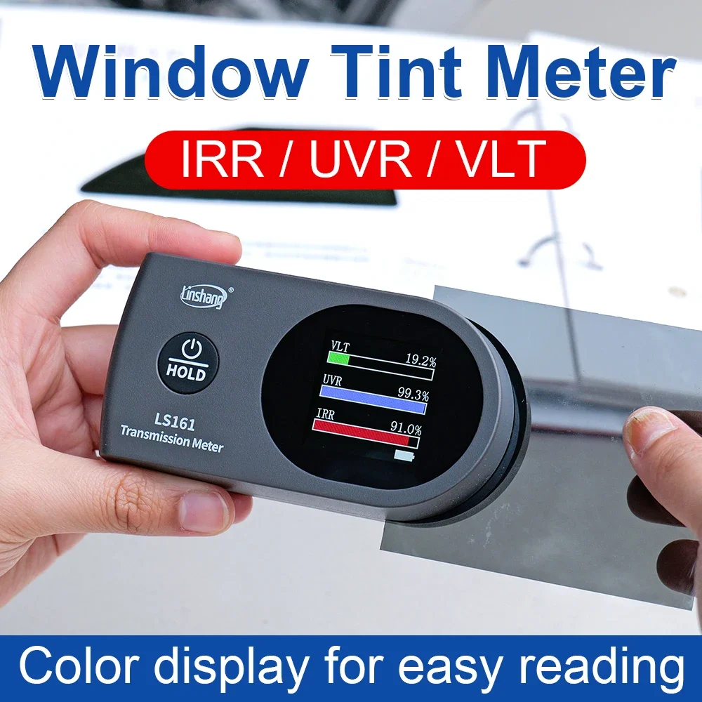 

NEW Advanced Window Tint Transmission Meter LS161 LS161A Color Display Coloured Tint Meter Reader Tint Tester