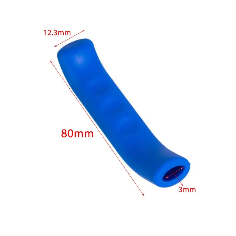 1 Pair Bicycle Brake Handle Protection Cover Mountain Road Bike Brake Lever Protection Anti Slip Gel Sleeve Cycling Accessories