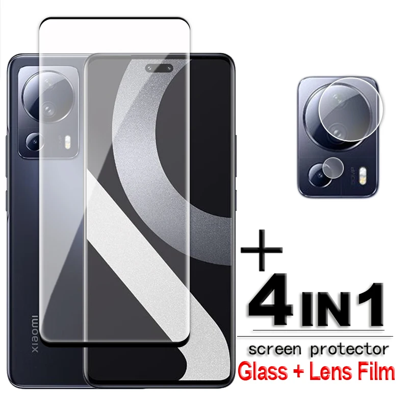 

For Xiaomi 13 Lite 5G Glass 3D Full Cover Curved Screen Protector Xiaomi 13 Lite Tempered Glass Xiaomi 13 Lite Film 6.55 inch