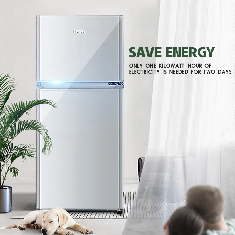 Морозильная камера Китай Поставщик Оптовая продажа Холодильник 475*536*1136мм 2-дверный холодильник Двухдверный холодильник