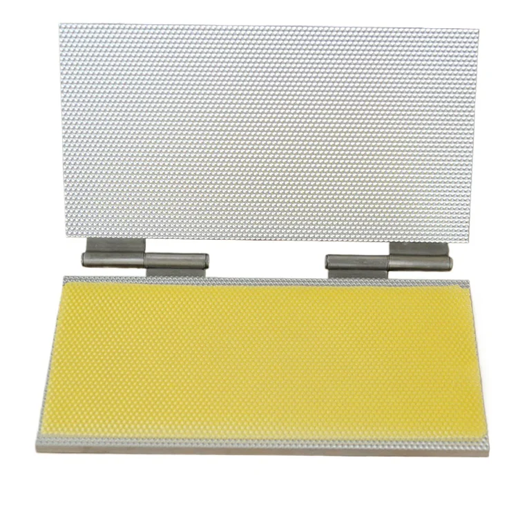 420*220 Manual  Honeycomb machine beeswax nest production beekeeping tools wholesale Bees wax foundation mold press machine