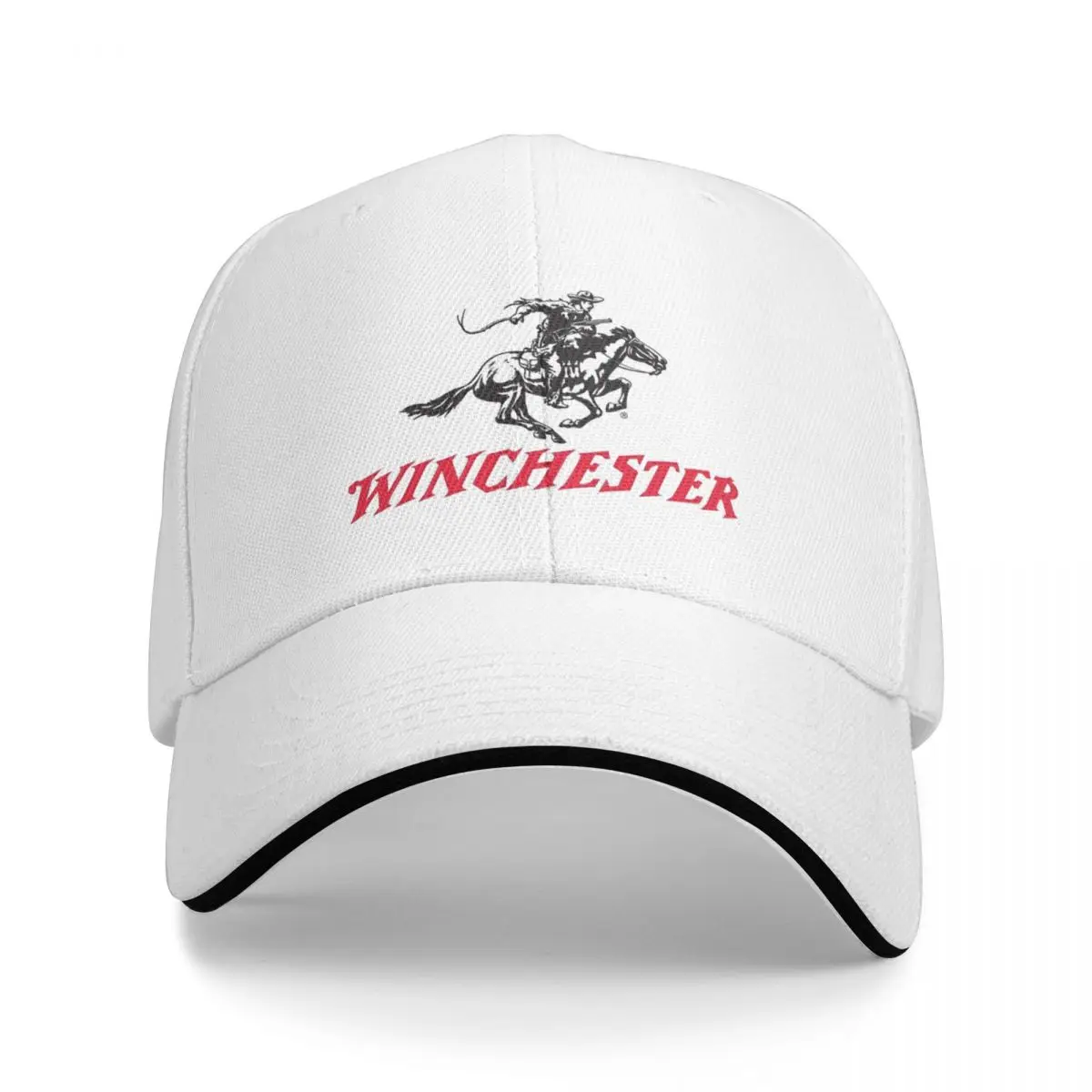 

W-Winchester Horse Casual Sandwich Baseball Cap for Men Women - Adjustable Outdoor Sports Hat, Sun Protection