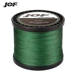 JOF 12 Strands Multifilament Braided Fishing Lines 1000M 500M 300M Super Strong PE Line Carp Fishing Accessories 12x Braid Wire