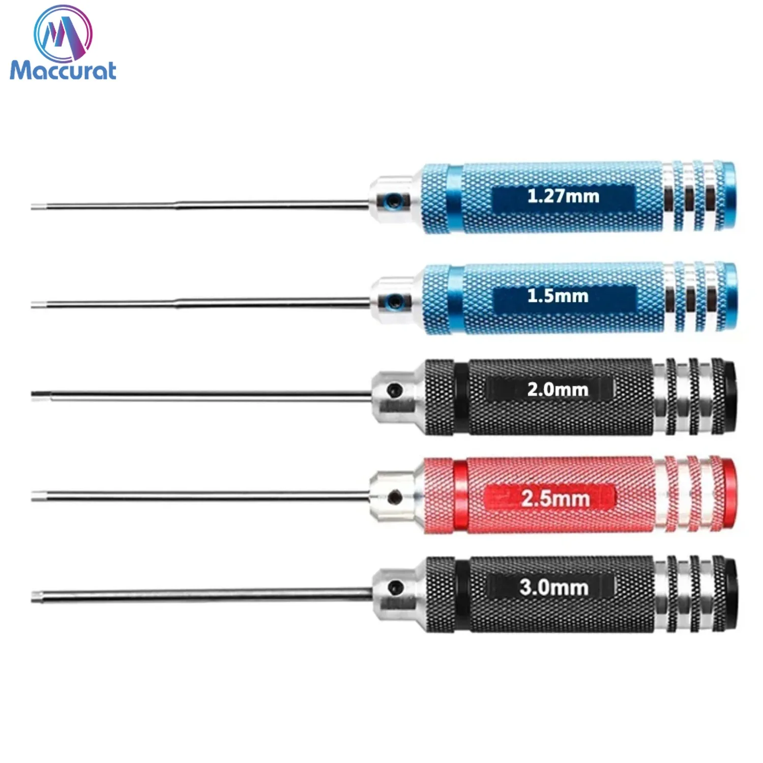 Quality White Steel  Screwdriver Tool 1.27 1.5 2.0 2.5 3.0 for 3D Printer Ender3 Bambu Lab Accessories Hotend Removal Tool