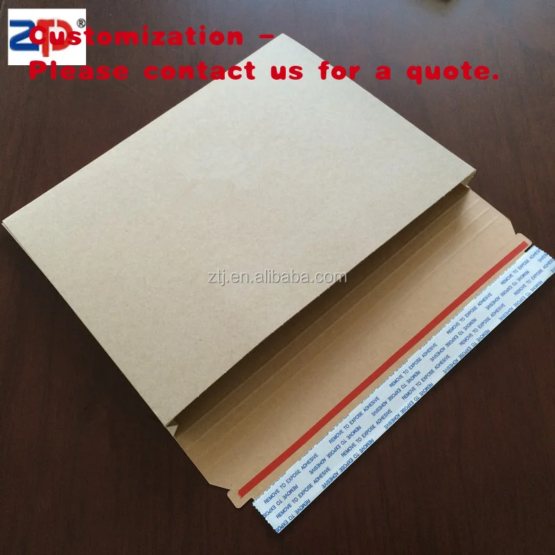 

custom.Cardboard Gusset Envelope Book Mailer