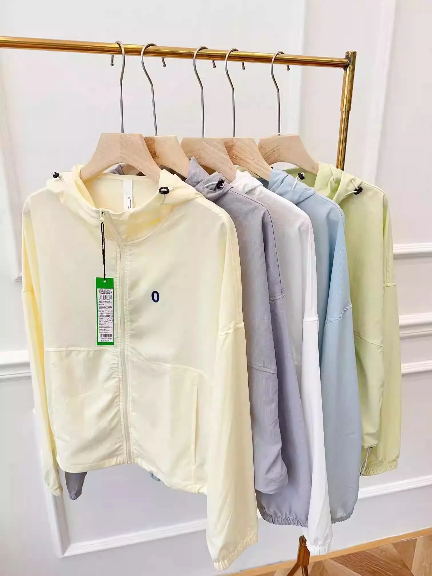 

Ультралегкая, ультрамягкая женская летняя одежда из тонкого вафельного полотна: дышащая, быстросохнущая, с капюшоном, свободного кроя, для защиты от солнца