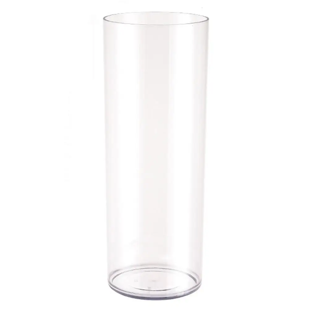 Vase cylindrique en acrylique pour plantes hydroponiques, fleurs fraîches, grands Vases rustiques transparents incassables, bougies durables