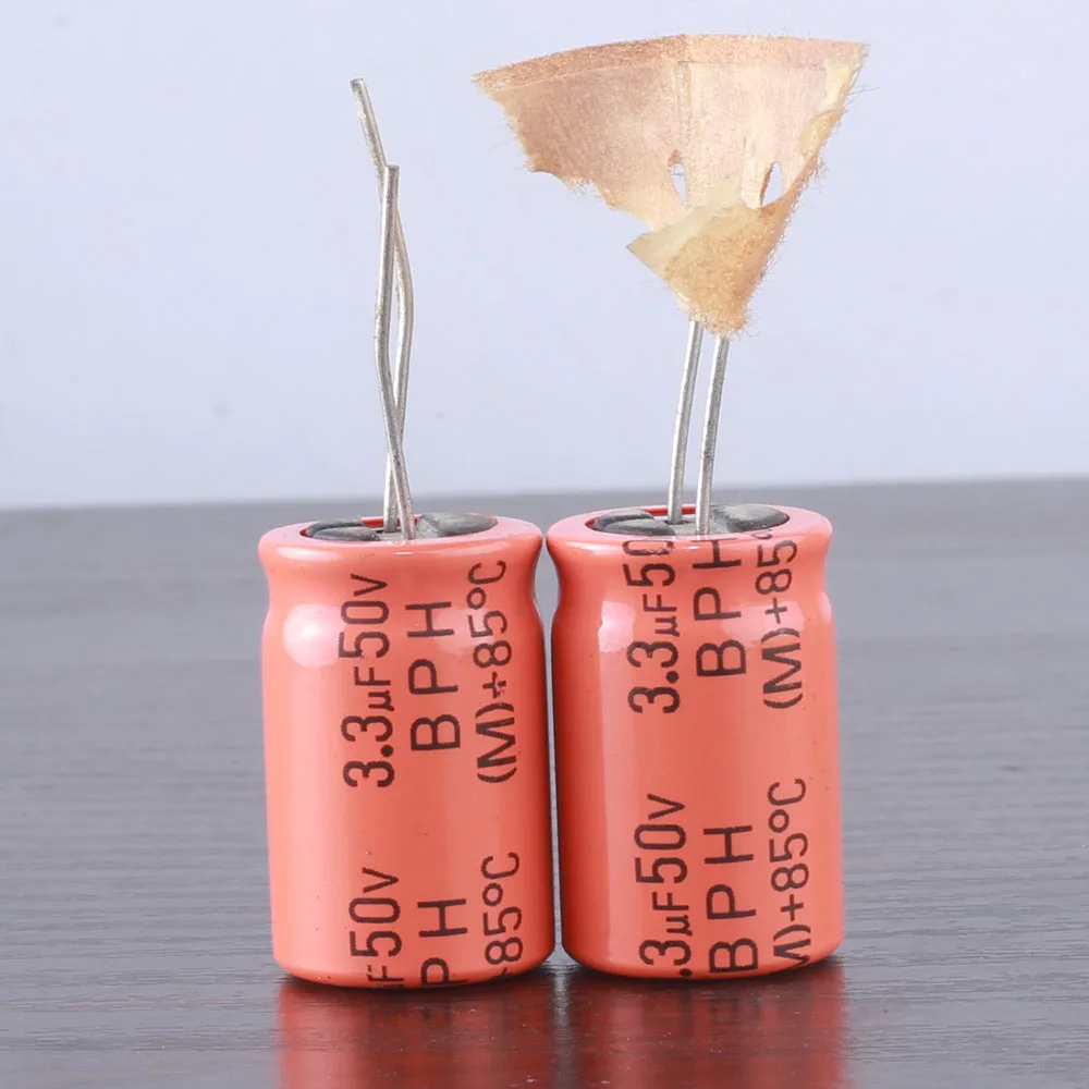 5pcs SAMSUNG BP-H 3.3uf 50v Electrolytic Capacitor 16*25mm 85℃