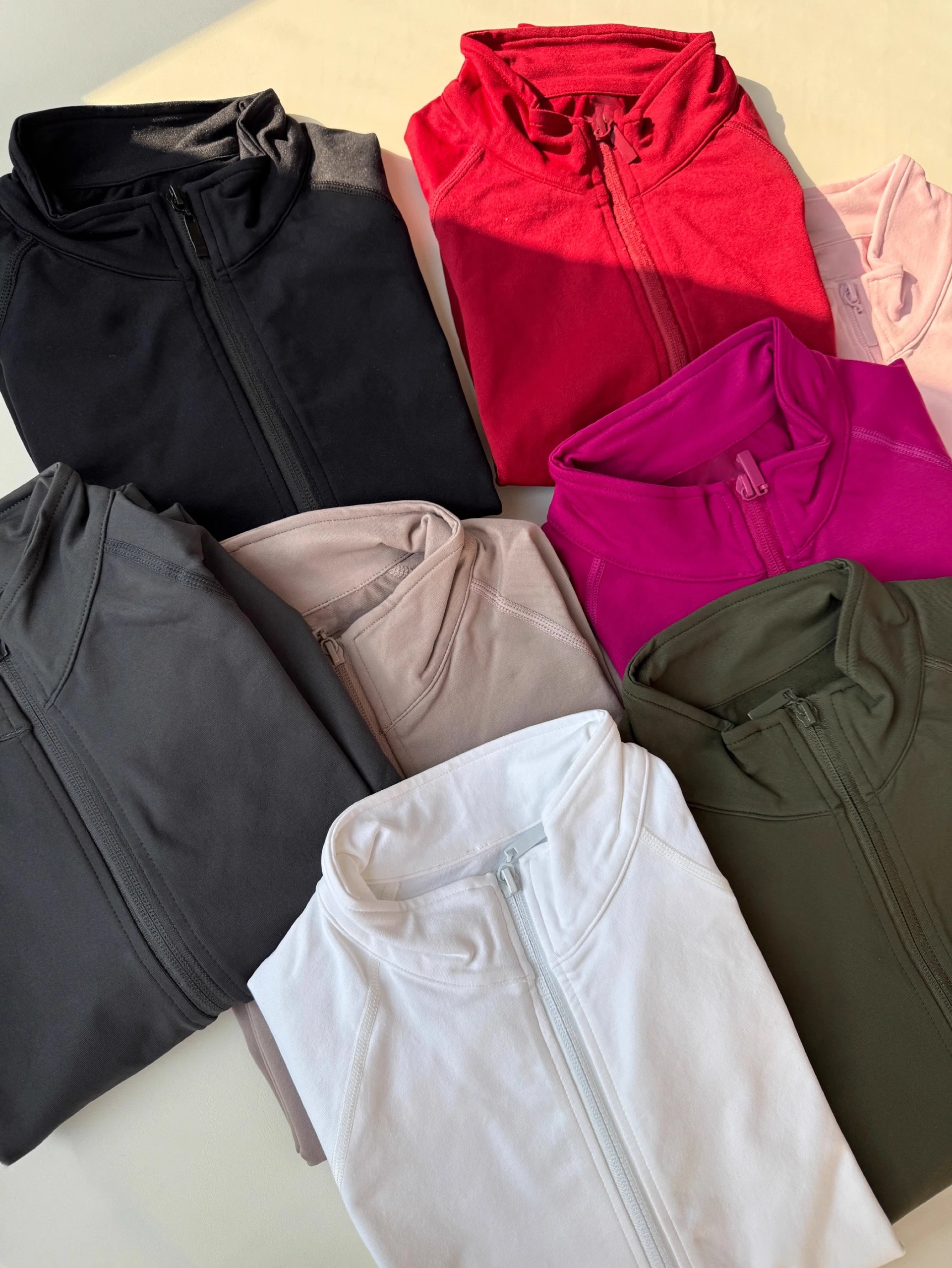 Bezešvá bunda na jógu Impact, jednobarevný kardigan s dlouhým rukávem, otevřený přední díl, vysoce strečový kardigan na zip, přehoz na cvičení - náhled 2