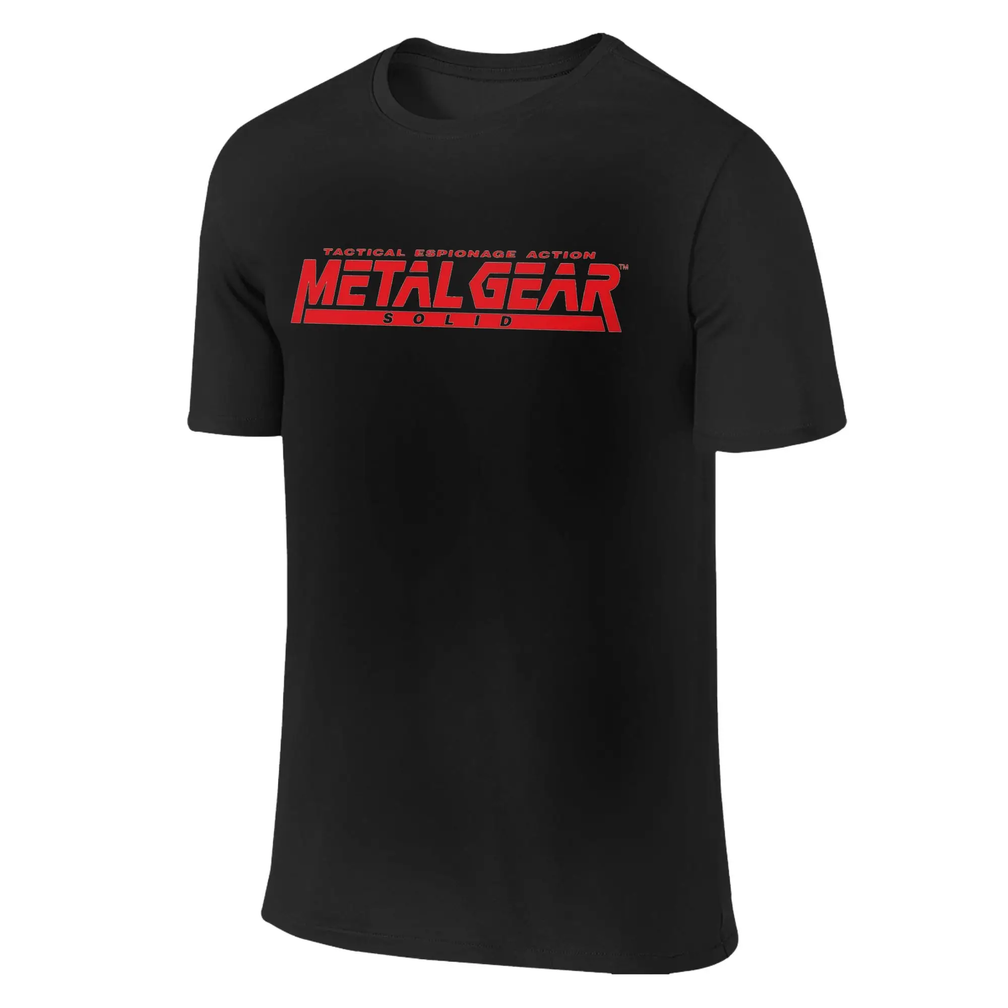 Game Metal Gear Solid Option C Men Women T Shirts MGS Gothic Phantom Hipster Vintage Tees T-Shirt Cotton 2-sided Gift Clothes