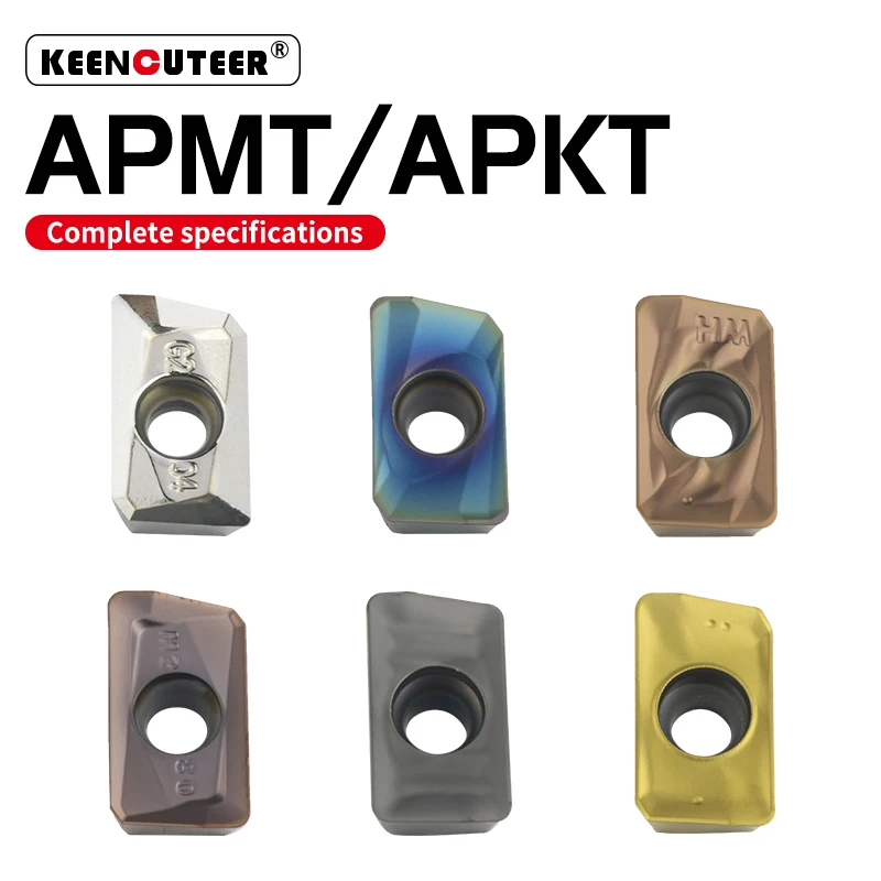 APMT/APKT1135 1604 1605 KT9125 H01 YZ735 YZ7800 高品質超硬インサート APMT CNC 旋盤部品ツールフライスインサート CNC ツール