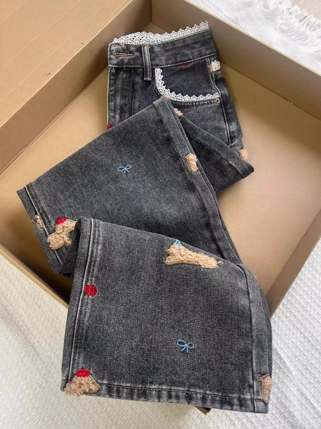 

Женские черные джинсы Y2k, мешковатые эстетические винтажные джинсовые брюки, уличная одежда в стиле Харадзюку, эмо-трешные джинсовые брюки 2000-х годов, одежда, новинка 2023 года