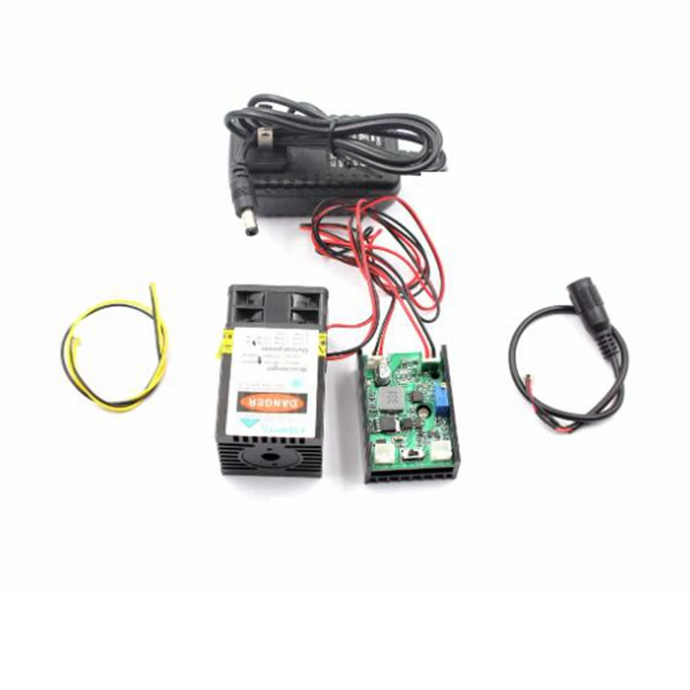 Adjustable Focus 520nm 500m/1W Green Laser Module 12V  bird Driving Green Laser