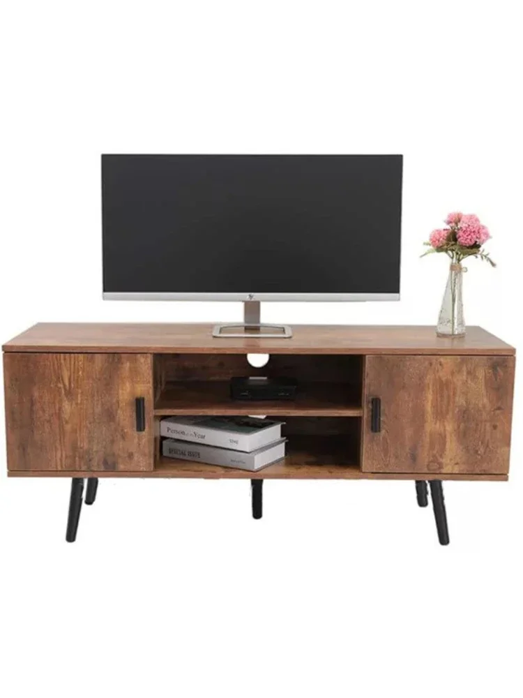 Simple American Retro Style Living Room Tea Table Multi-Functional TV Cabinet Locker Fire Wooden Cabinet