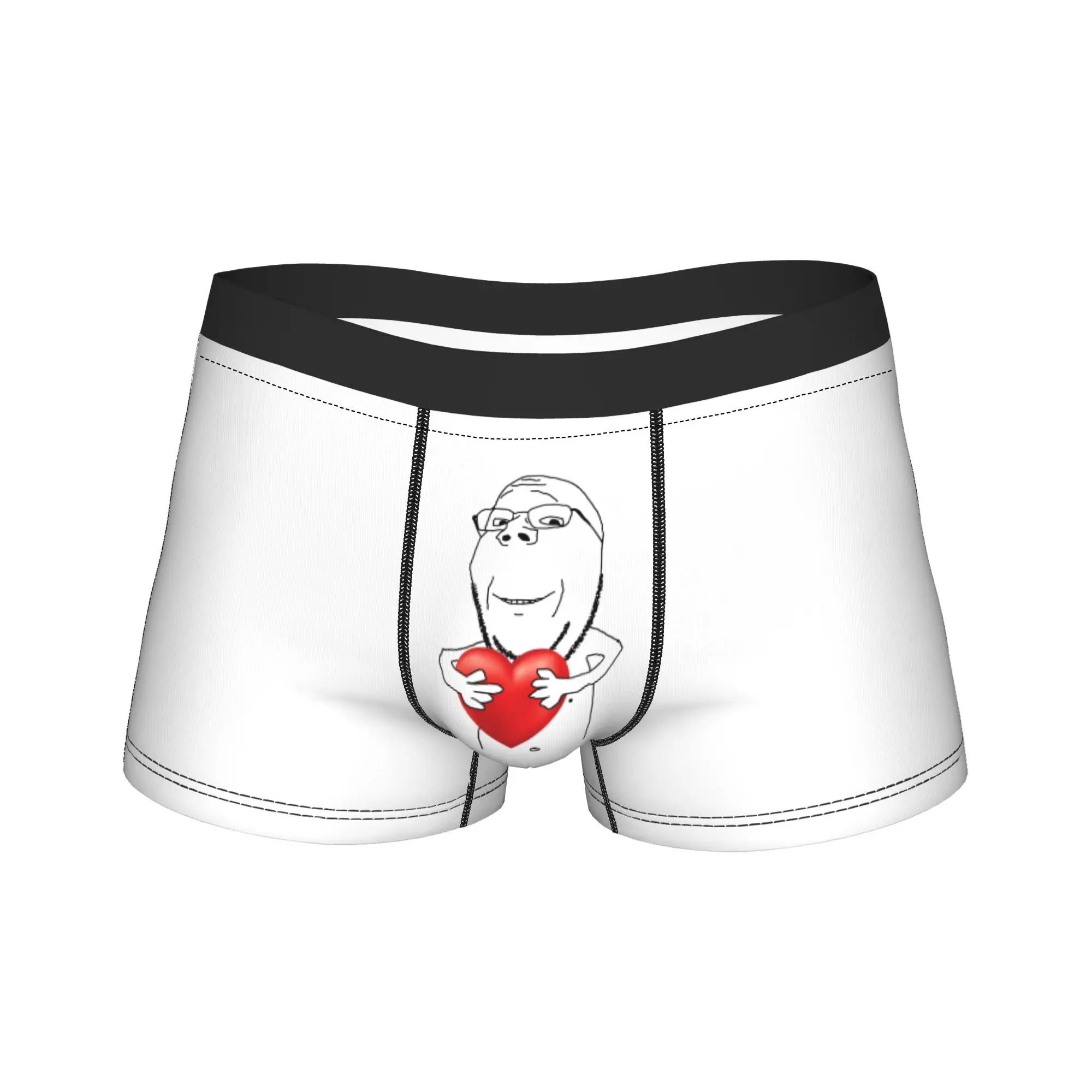 Chudjak meme Shorts Briefs  Underwear High Quality Men Funny Boxershorts Custom Large Size Panties