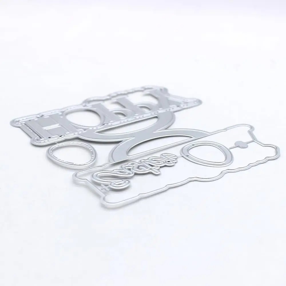 KSCRAFT Hoppy Easter Bag Topper Metal Cutting Dies Stencils for DIY Scrapbooking Decorative Embossing DIY Paper Card