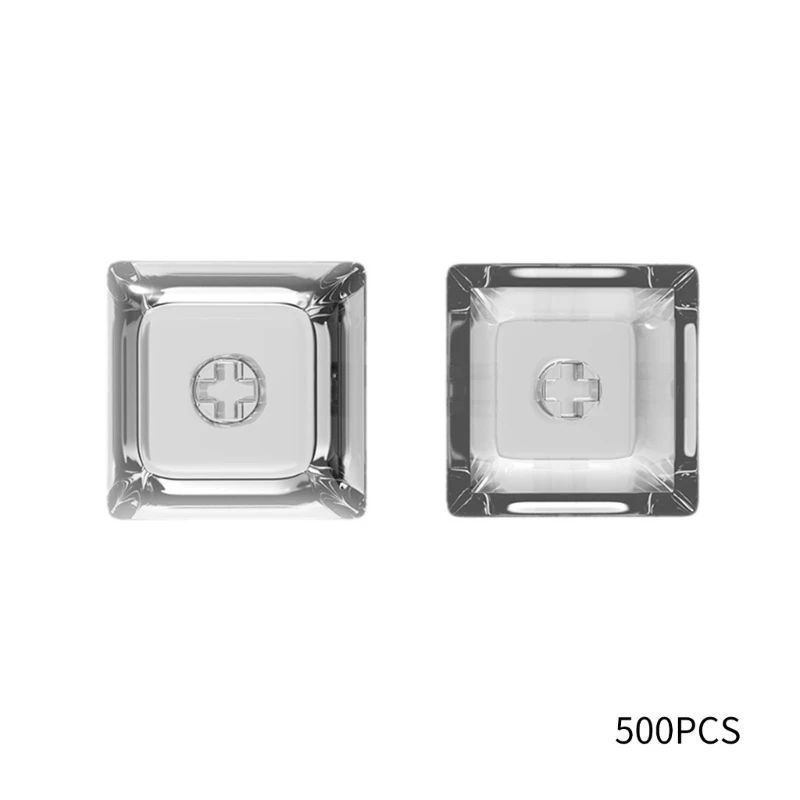 M17B 8-1000PCS ทนทานโปรไฟล์ XDA Keycaps 1U Keycap เหมาะสำหรับแป้นพิมพ์เครื่องกล
