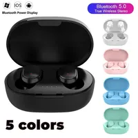 Original A6S TWS Wireless Bluetooth Headset 5.0 Earphone Bluetooth Sport Inear Earbuds Headset with Mic for Xiaomi Iphone Lenovo