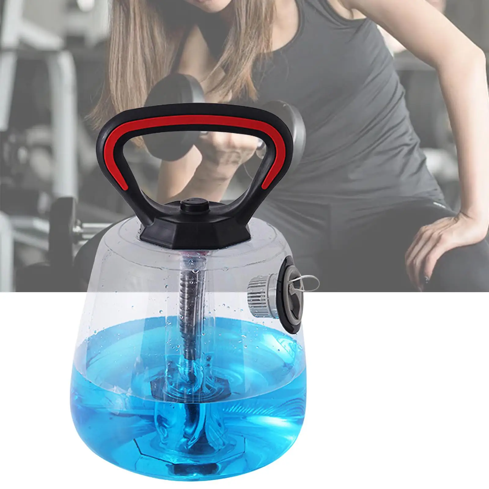 Water Kettlebell, Water Bottle, Weightlifting Kettle, Travel Bell Exercise