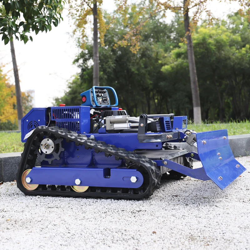 Petit robot personnalisé avec télécommande pelle à neige, largeur de coupe de 550mm pour la tonte de la pelouse