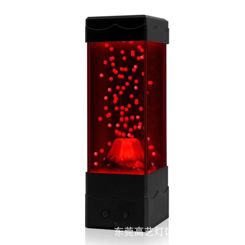 LED Lava Volcano Light Home Decoration Night Light Creative Children\'s Toys Desktop Decoration Lamp Boys AndGirls DIY Gift