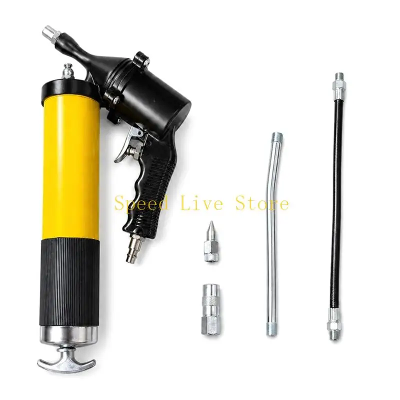 547C Leverage Designs Manual Grease Guns for Effortlessly Single Handed Operation in High Frequency Lubrication Tasks