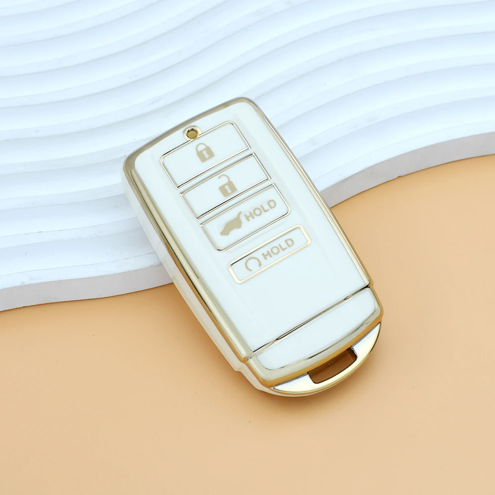Auto Shell Fob for Honda Acura RLX MDX CDX TLX-L NSX RDX TPU Car Key Case Cover Shell Fob Holder Protector Accessories