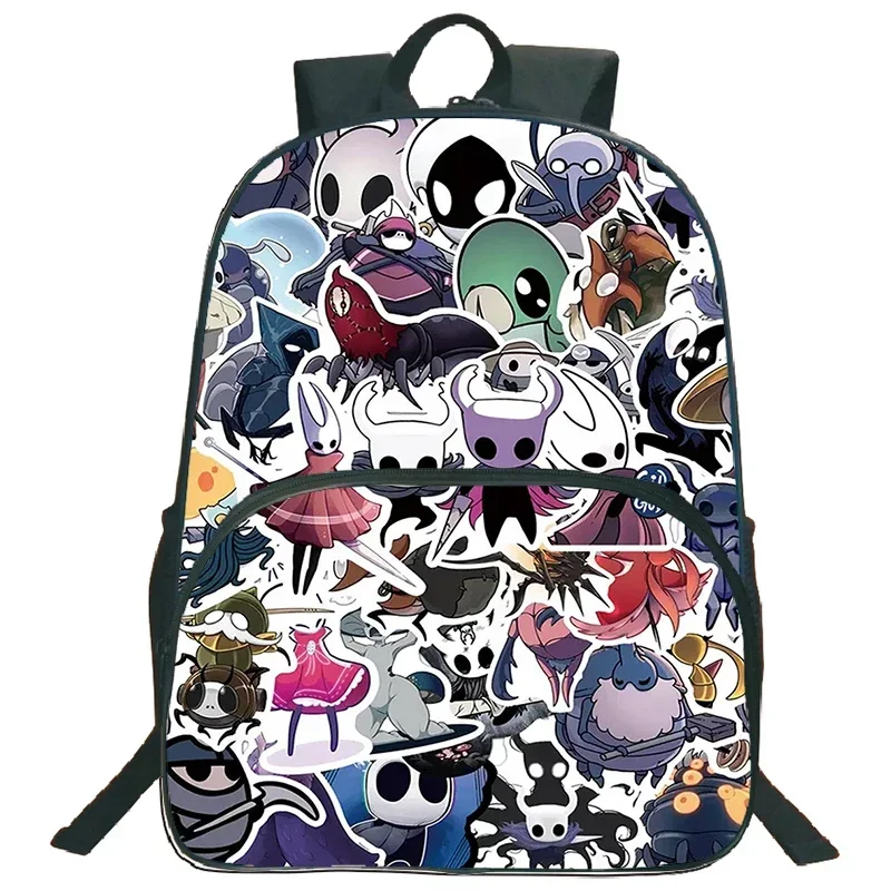 Game Hollow Knight Backpack Boys Girl Anime Bookbag Travel Daypack Waterproof Laptop Bag Large Capacity Children School Bag Gift