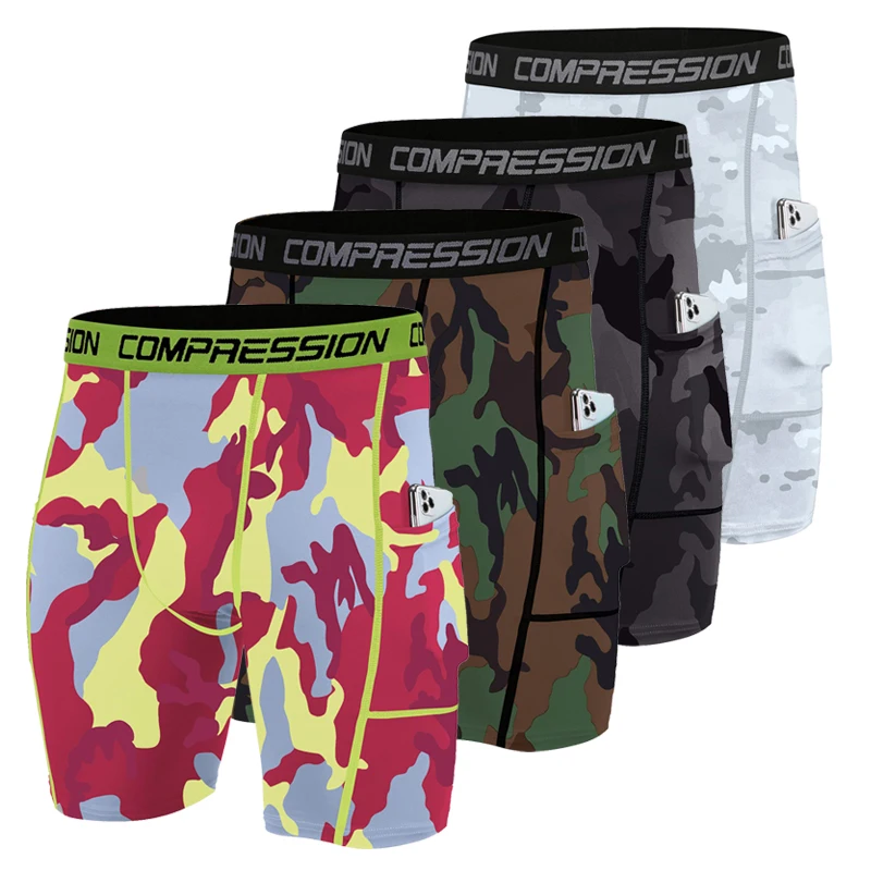 

Men's Athletic Compression Shorts: Lightweight, Breathable & Quick-Drying for Running, Jogging, Walking, Trekking & Hiking