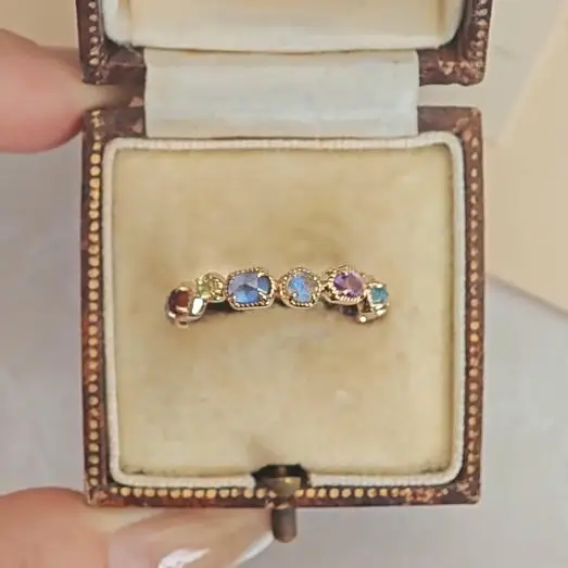 S925 Silver Rings for Women Natural Topaz Amethyst 14K Gold Plated 100% Gemstone Fine Jewelry Vintage Party Accessories Gift
