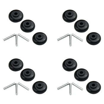 12X akslar ve silindirler motorlu kafaları Dyson elektrikli süpürge Powerheads için küçük şaft tekerlekleri değiştirme