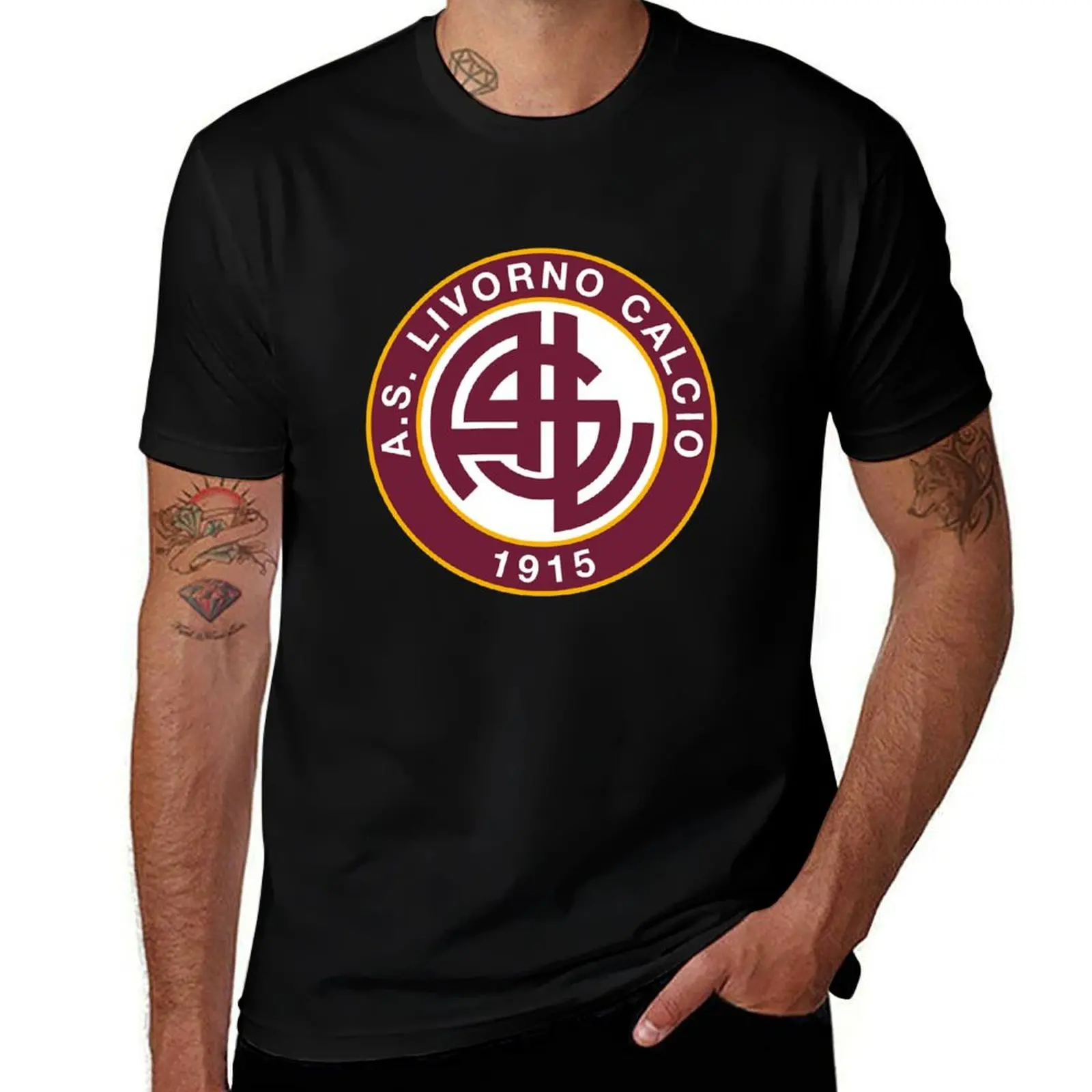 

AS Livorno-Merch Classic T-Shirt printed t shirts for man man t shirt heavy cotton T-Shirt