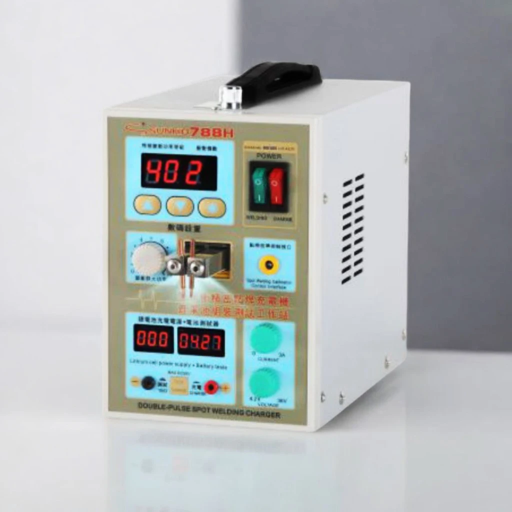 

SUNKKO 788H Pulse spot welder 1.5kw spot welder 18650 Battery pack lithium battery test welding 110V/220V