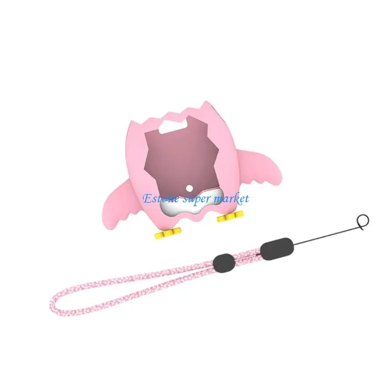 حافظة حماية من السيليكون 090B لجهاز Paradise Electronic Pet الآمن، غطاء ناعم للحيوانات الأليفة الافتراضية المقاومة للخدش يوميًا