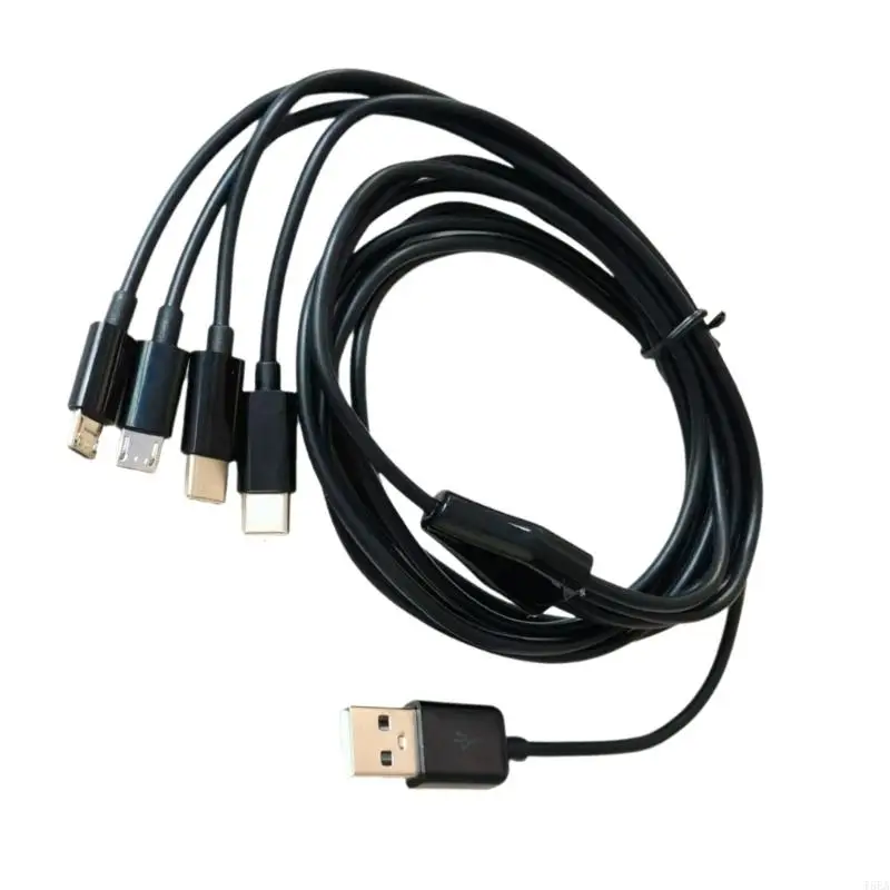 T5EA عالية السرعة كابل USB متعددة الهربات لنوع C و Micros أجهزة USB الشحن
