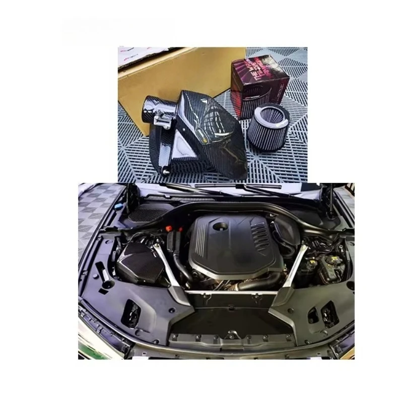 

Real Car Data Development Dry Carbon Fiber Cold Air Intake System for 750i G11 G12 B58 3.0T