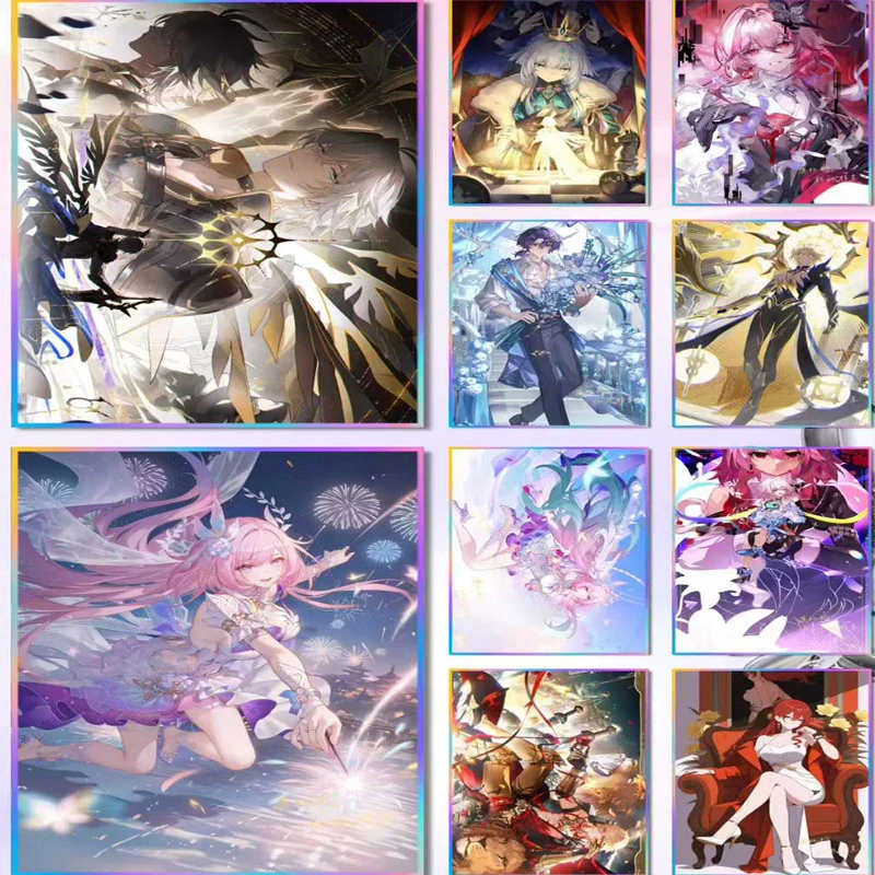 116 stks/nieuwe Honkai Star Rail Collectible A5 Size Kaarten Limited Edition Hot Koop Exclusieve Ontwerpen Folie Stempel