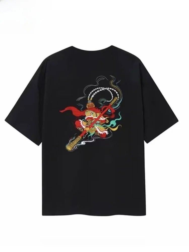 Camiseta de Manga Curta Bordada TUCANO Nova Coleção para Homens e Mulheres, Casual, Confortável, em Mistura de Algodão e Poliéster, Top de Verão