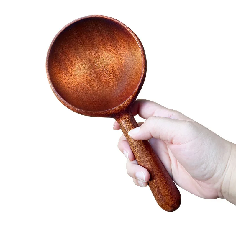 Long Handle Wooden Spoon Sandalwood with Handle