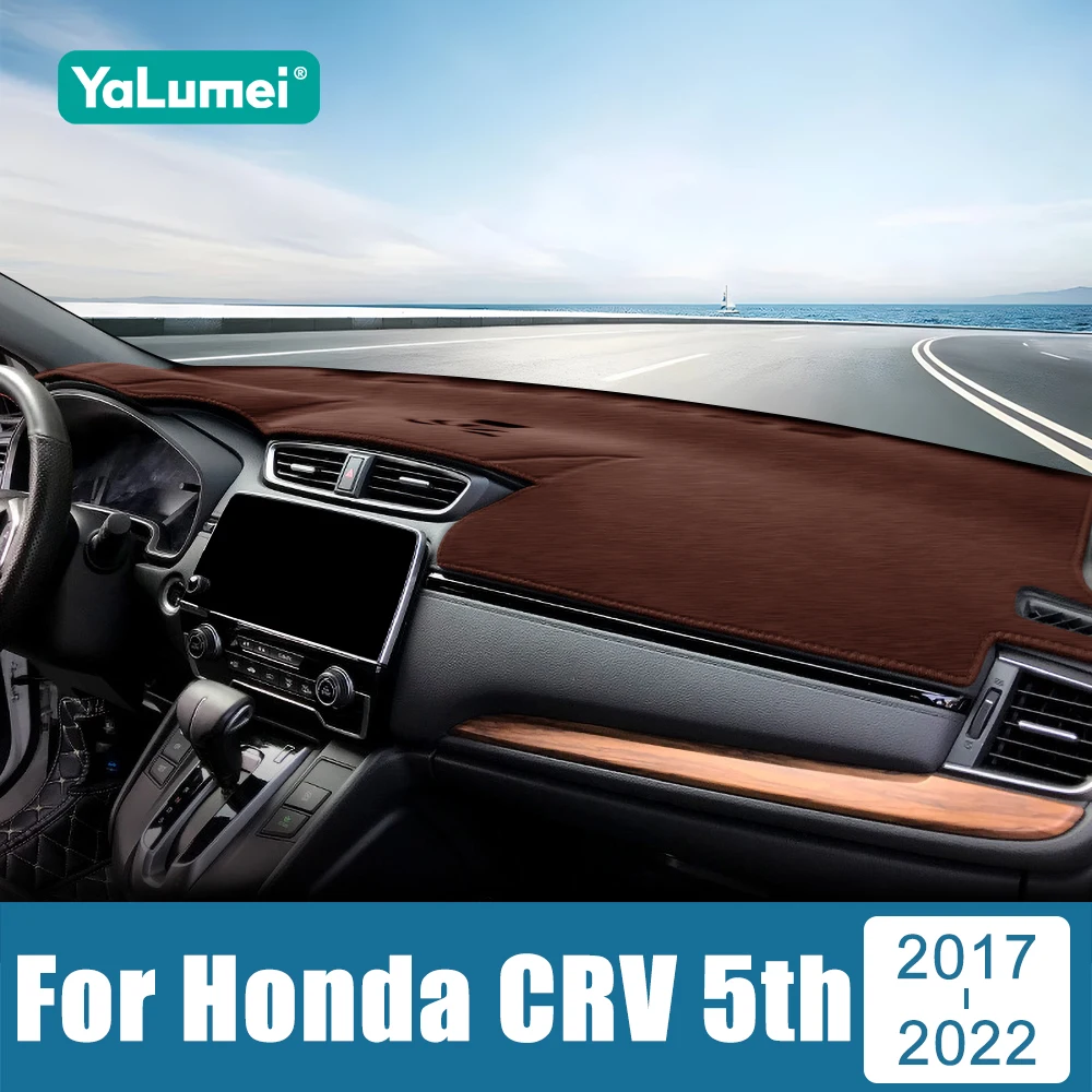 

For Honda CR-V CRV CR V 5th 2017 2018 2019 2020 2021 2022 Car Dashboard Cover Avoid Light Pad Instrument Panel Protective Carpet