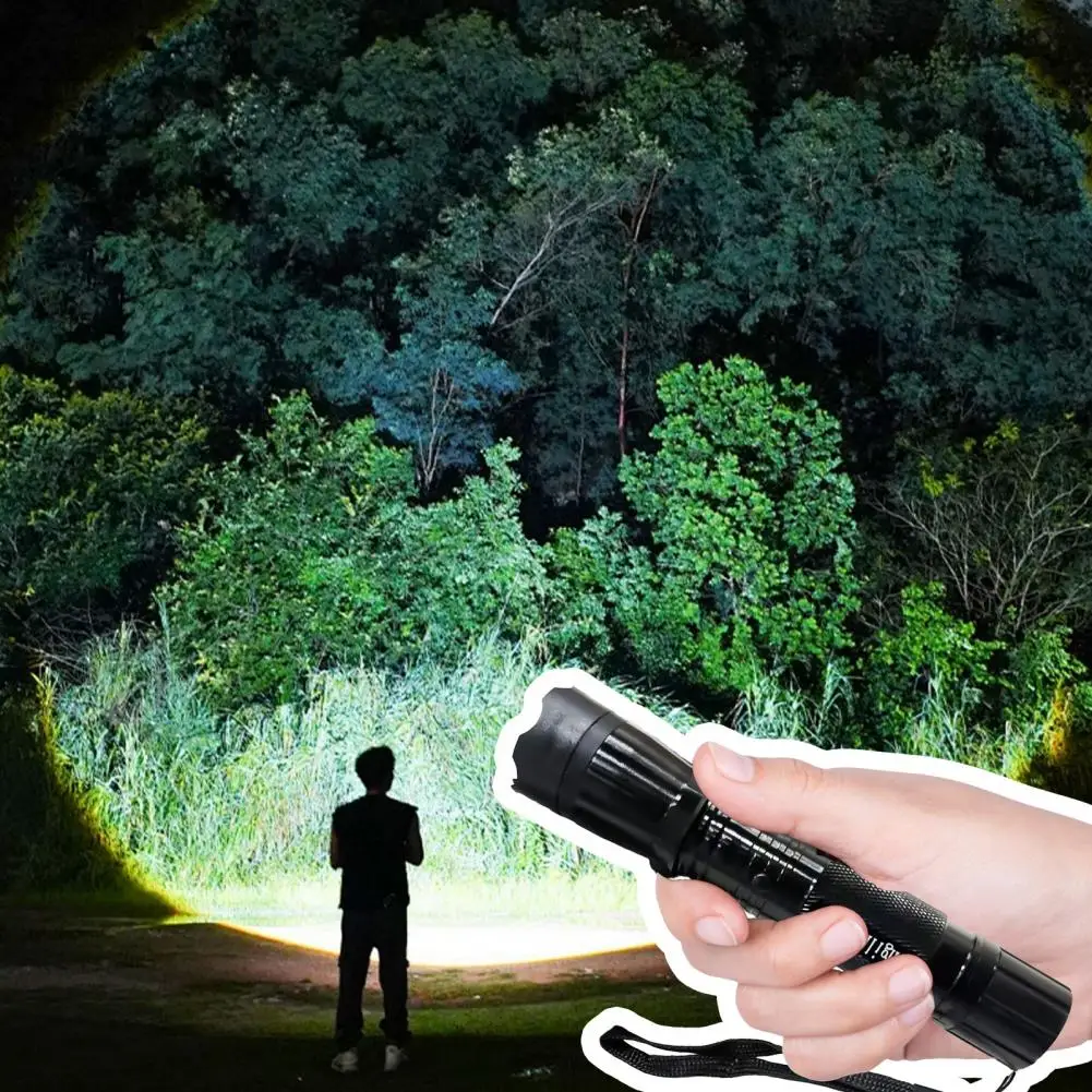 

Compact Outdoor Flashlight Super Bright 1500 High Lumens Led Mini Torch Emergency Survival Flashlight Waterproof for Outdoor
