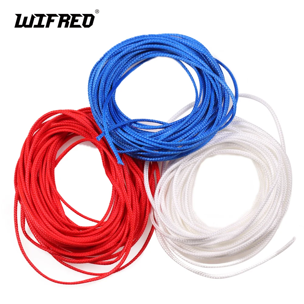 16 Strands PE Braided Fishing Line Hollow Core Rope Jig Assist Hook Rigs Diving Spear Tied Line Trolling Saltwater Fishing