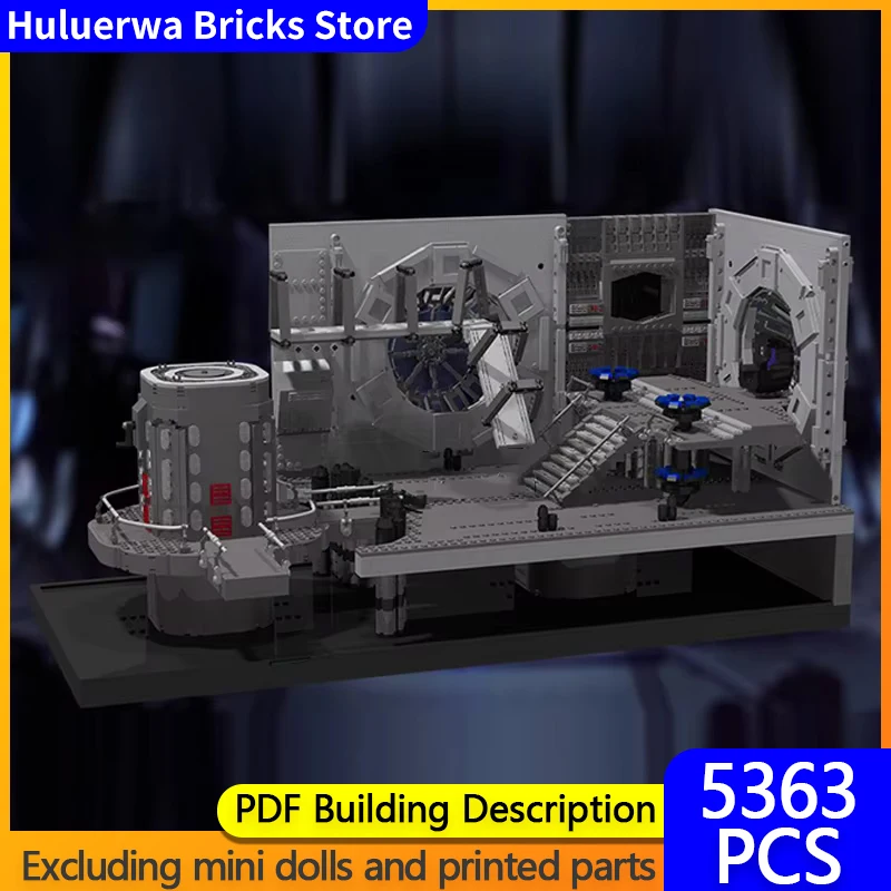 Estrelas filmes modelo moc construção tijolo base militar cabine de combate tecnologia modular presente feriado montar crianças brinquedo terno