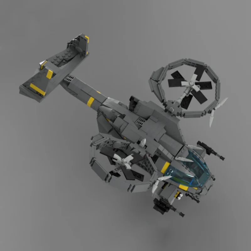 

Breaking SA-9 Kestrel Gunship Model MOC Building Block Avatard Science Fiction Spacecraft Brick DIY Assembly Toy Gift 1334PCS