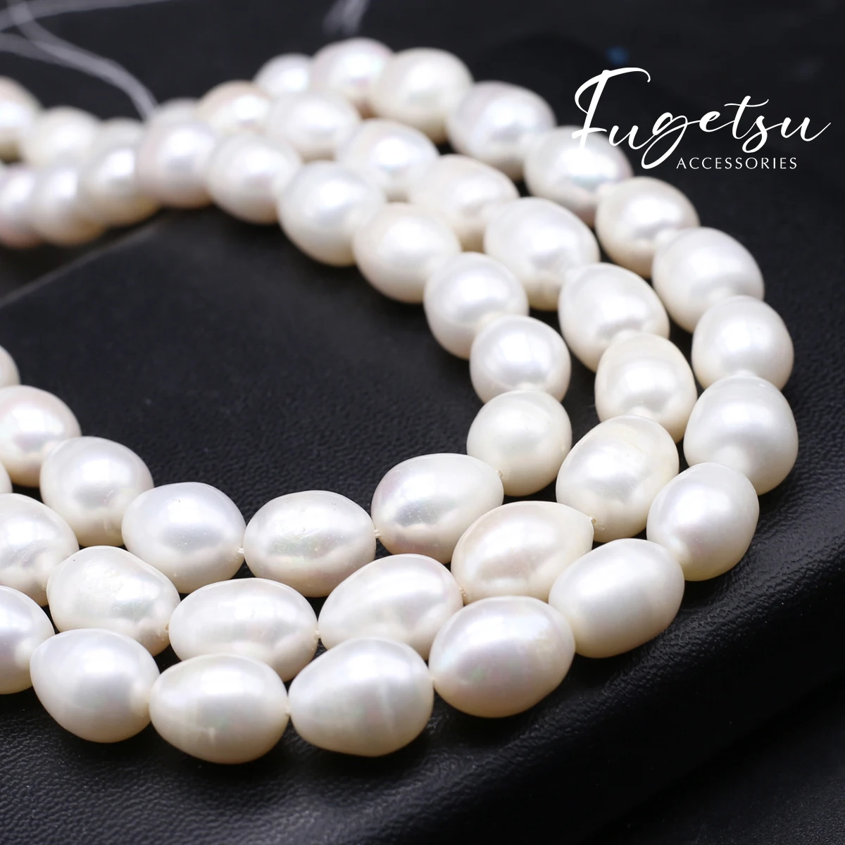 

AAA High Quality Natural Freshwater Cultured Pearl Rice Loose Beads for DIY Women Jewelry Making Necklace Bracelet Accessories