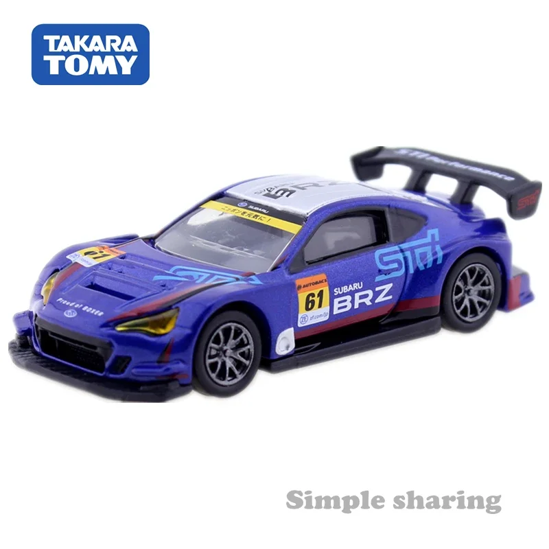 Takara Tomie Premium 18 Subaru Brz R & D Sport Schaal 1/60 Auto Kinderen Speelgoed Motorvoertuig Diecast Metalen Model Nieuw