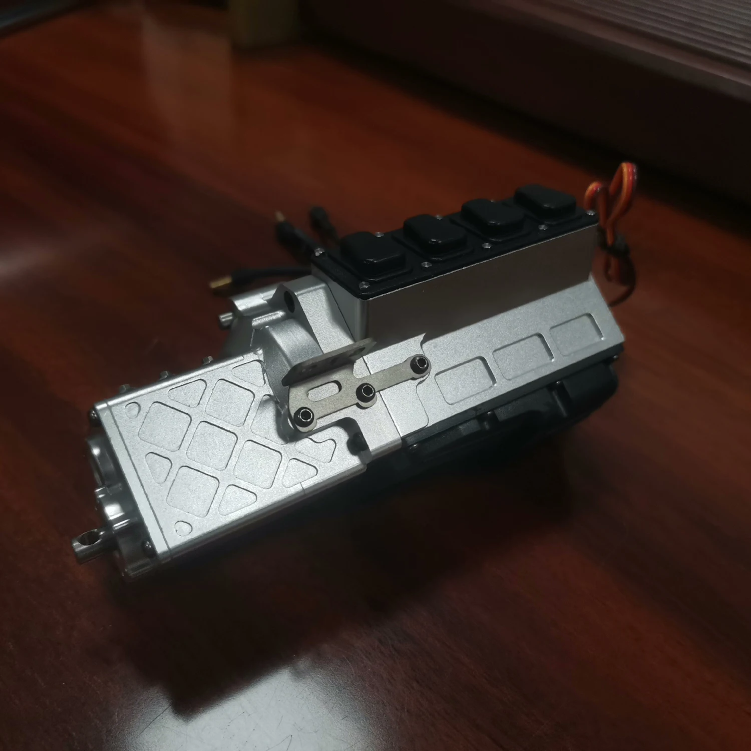 1/14 タミヤ RC ダンプトラック SCANIA 770S R620 VOLVO 750 メルセデス・ベンツ ACTROS 3363 MAN 車用パーツ用メタル2速ブラシレスギアボックス