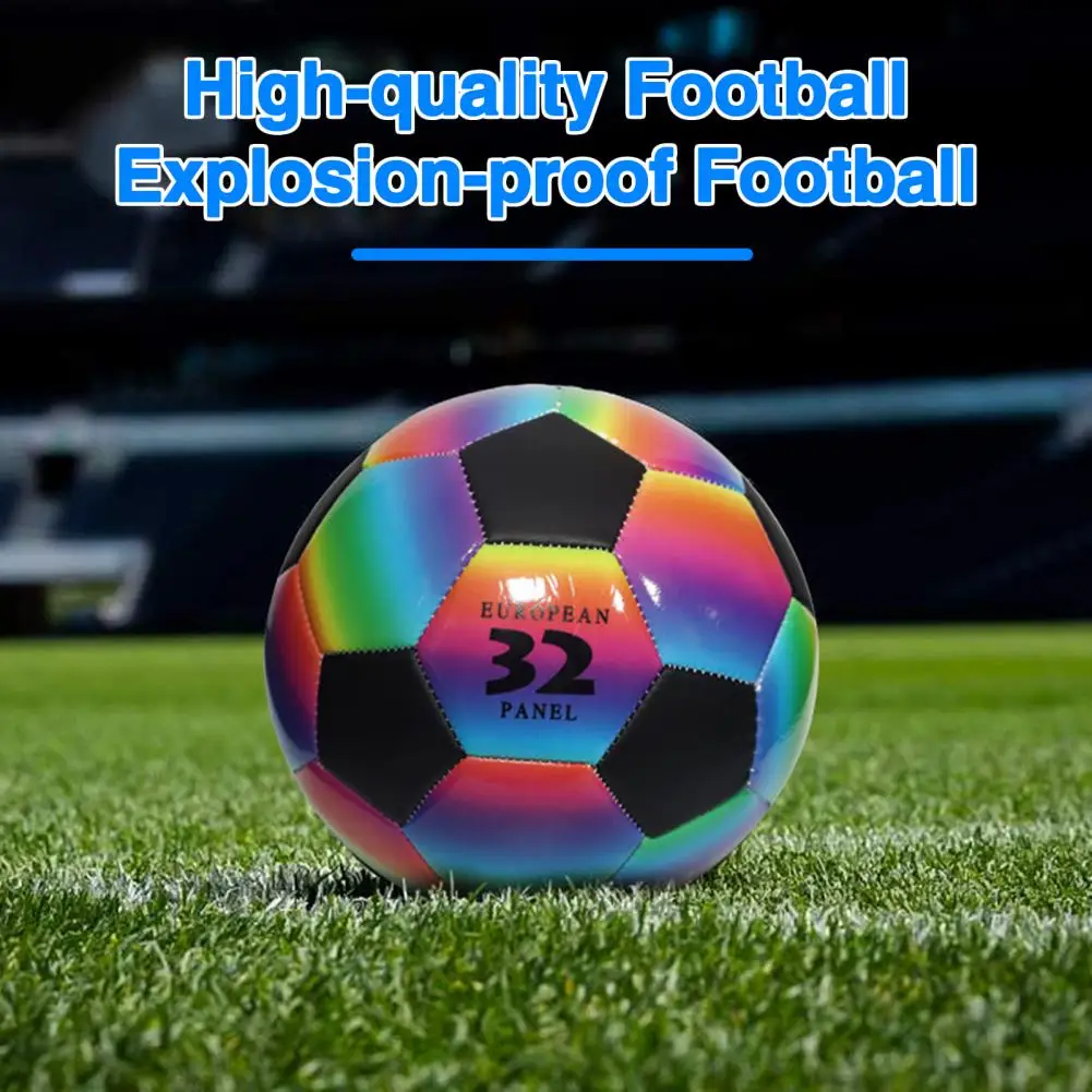 

Reliable Football Football Waterproof Pvc Soccer Ball Durable Indoor Football Toy for Sports Resistant to Wear Extrusion Ideal