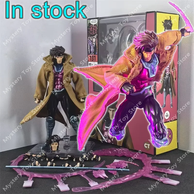 

In Stock Ct Toys Gambit Mafex 131 X-Men Figure Wolverine Anime Action Figure Figurine Statue Model Customi Ornament Toys Gifts