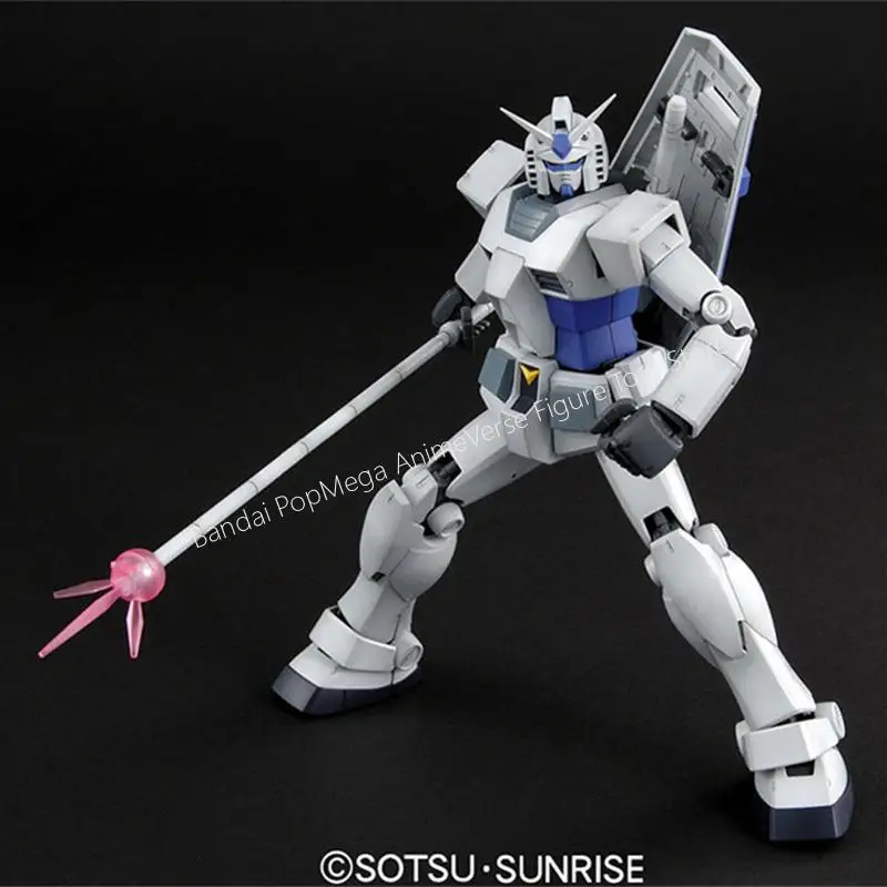 Bandai – Kit de modèles Gundam authentiques, figurine d'anime MG 1/100 G3 RX-78-3 Ver 2.0, Collection Gunpla, jouets d'action pour enfants